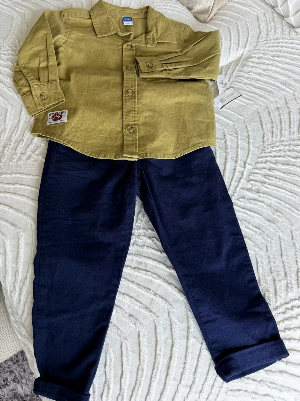 Old Navy Toddler Boy 3-Piece Outfit Set 18-24M / 2T NEW